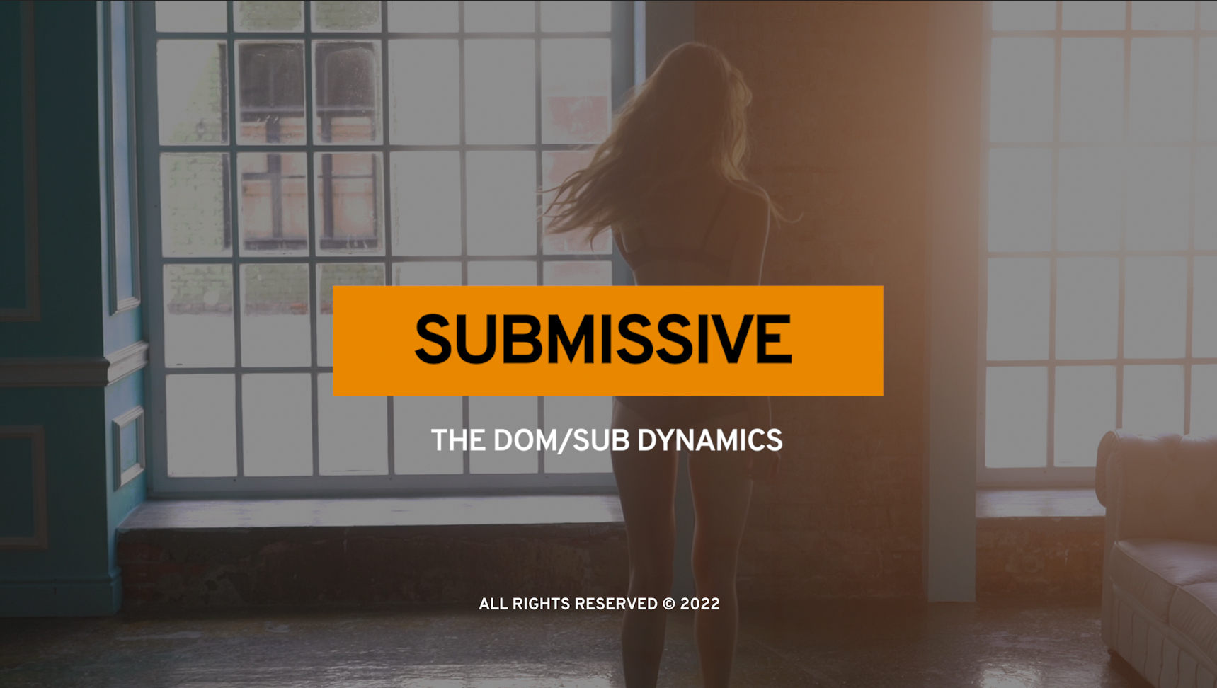 Why women love to be submissive ir bed? The Dom/sub Relationship Dynamics