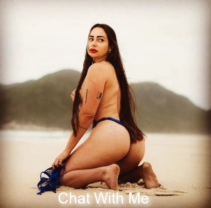 I get really horny when I'm at the beach, all that sun and the sea makes me really hot.