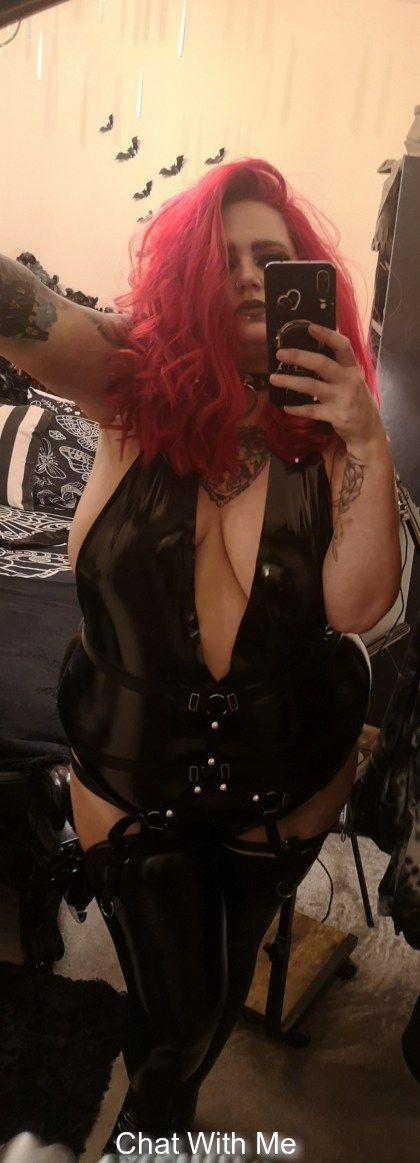 Pvc goddess in need of your worship
