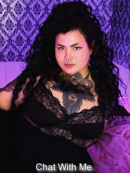 Just in my bed. Showing you a little bit of my little corner. I'm online