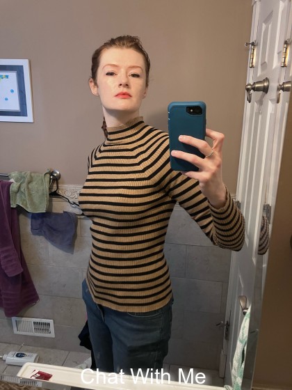 Theres something about a good bra and tight sweater that makes me just pop out of the screen