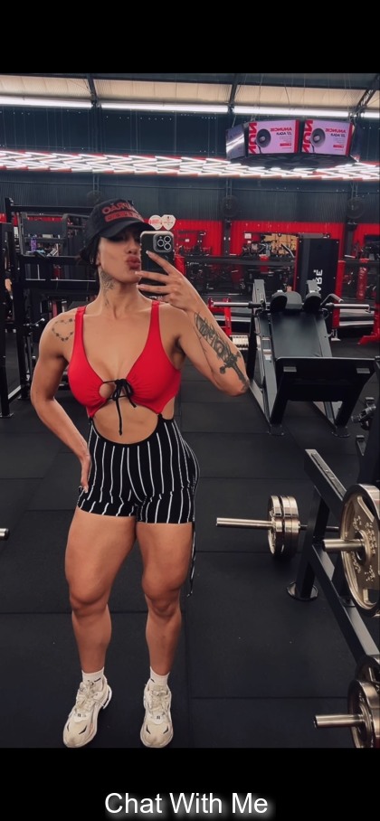 I love go to the gym                                    