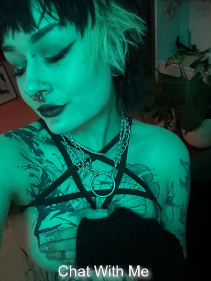 I won't sacrifice you to satan but I'll worship at the altar of your cock
