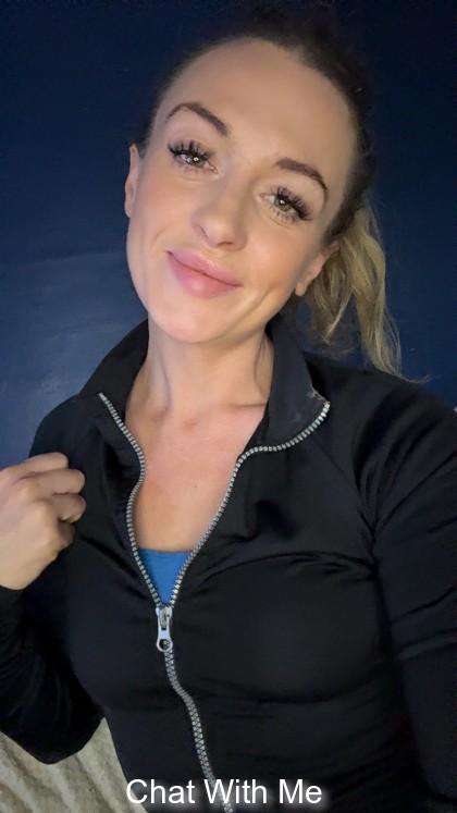 Smiling feeling naughty ready for the gym today 