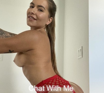 Red tanga is on my big ass
