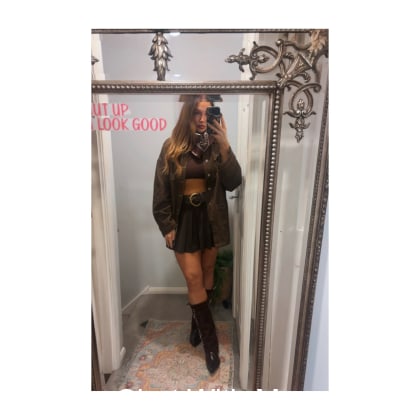 Me dressed up as a cowgirl for my friends birthday 