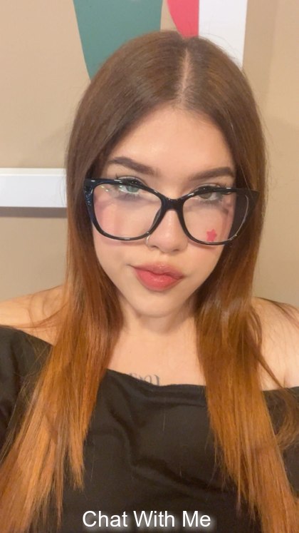 Do u like my new glasses tell me how do i look with them