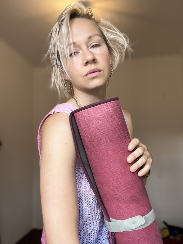 Come join me for a hot and steamy yoga session 