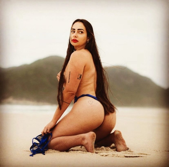 I get really horny when I'm at the beach, all that sun and the sea makes me really hot.