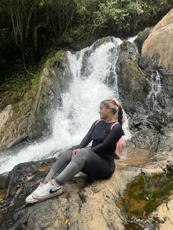 I spent an incredible day hiking in the mountains feeling free and nourishing my spirit