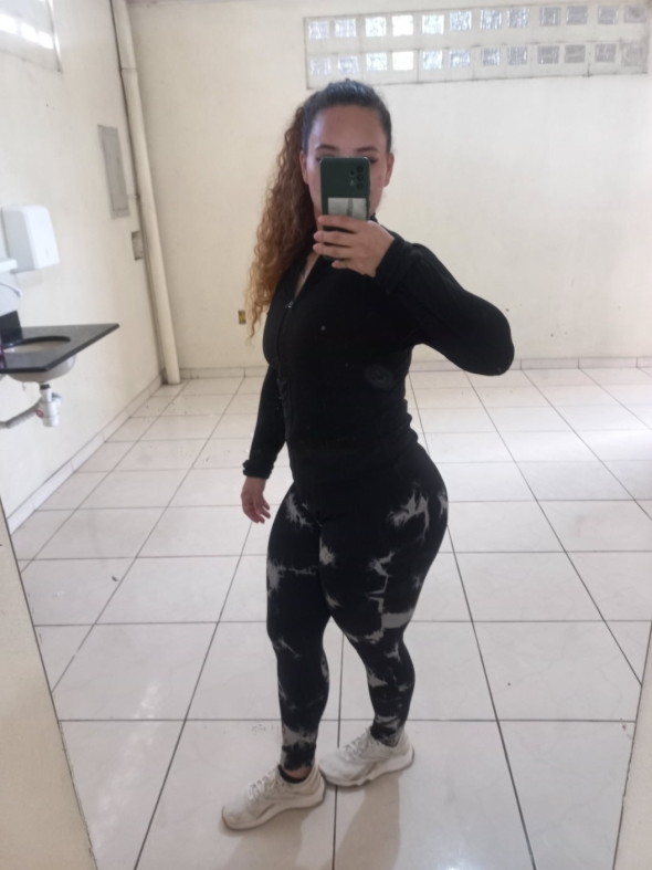 Working out is a great way to start my day right  