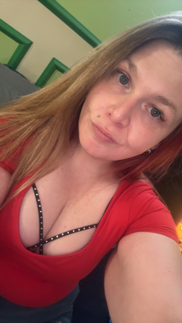 Who doesnt love a girl in red does it look good on me or not I need your opinions please