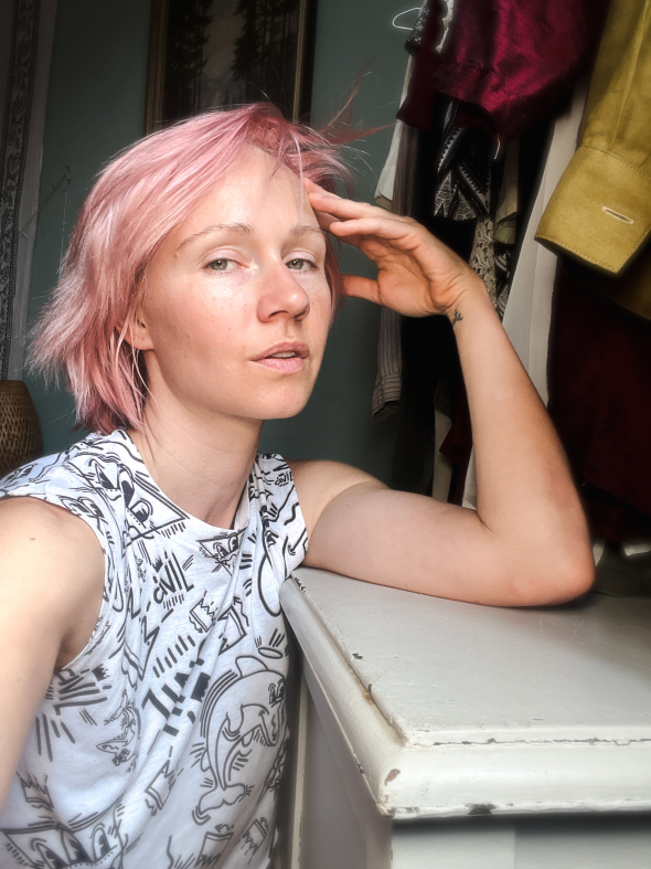 I am likely contemplating whether to get naked or not hehe