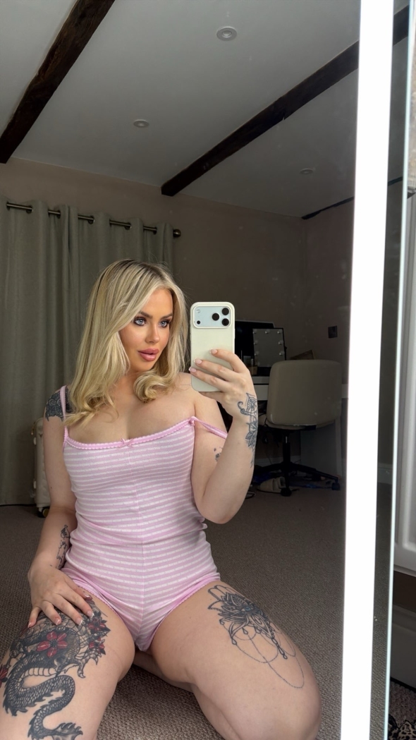 A little pink a little attitude and a whole lot of confidence 