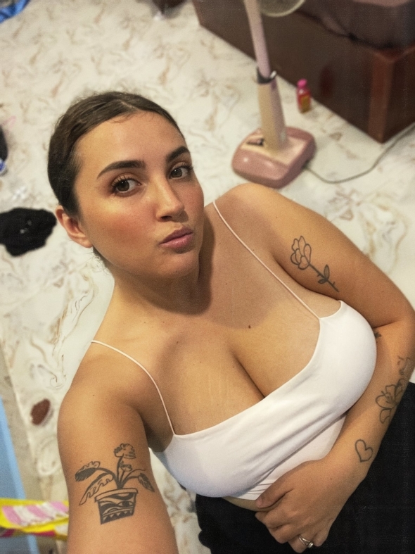 is a selfie of me for one of my profile pics. xo