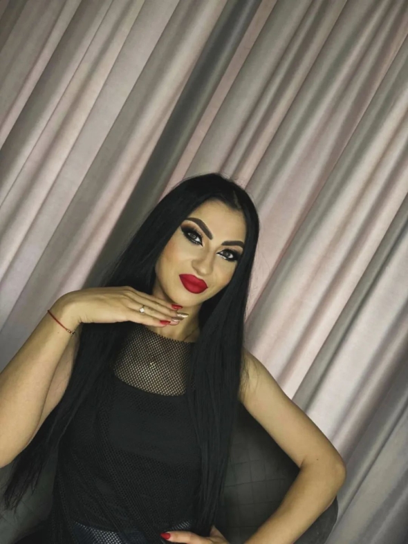 Sometimes elegance is just confidence soft energy and the perfect red lipstick 
