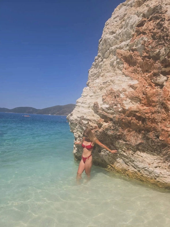 chilling in the sea  
