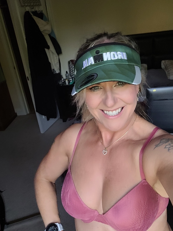I love my visors, almost as much as I love my stockings and sexy undies. xx