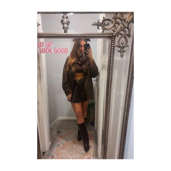 Me dressed up as a cowgirl for my friends birthday 