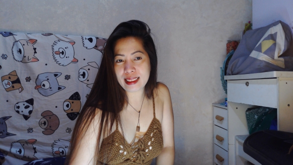 with a great smile