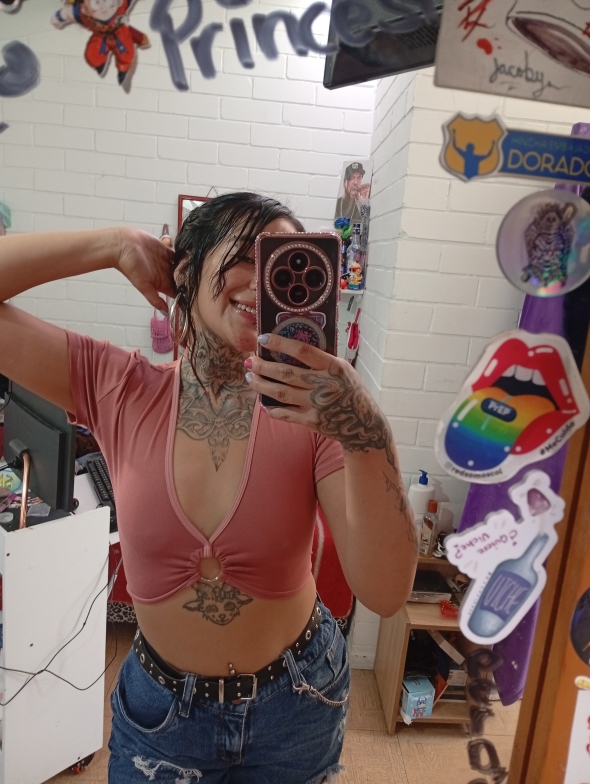 I look sweet but I can be a little trouble too 