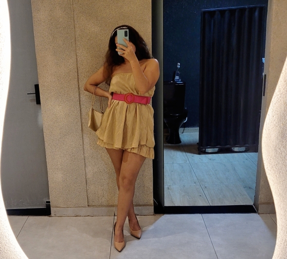 while my cuckold wait for me at restaurant hmmmmm