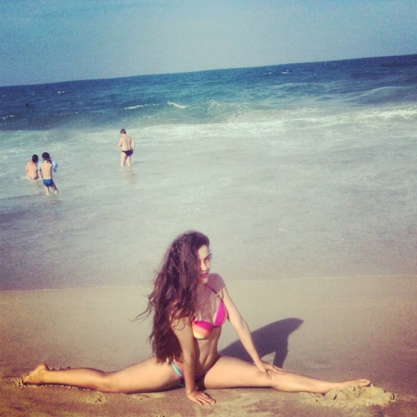 imagine if u were at beach with me
