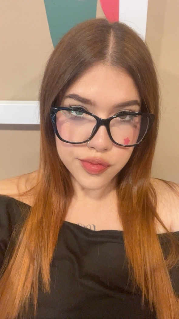Do u like my new glasses tell me how do i look with them