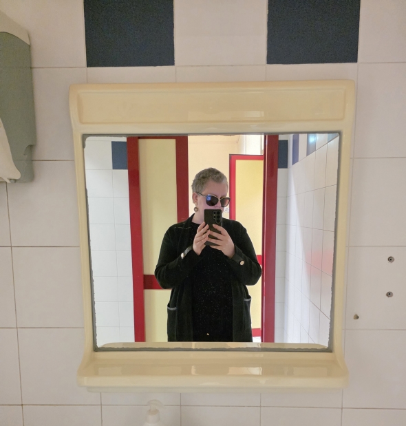 Sexy selfie in a bar